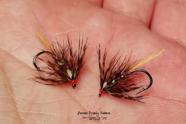 Scottish Wet Fly for fishing the Loch tied by John Ferguson Fly Tying